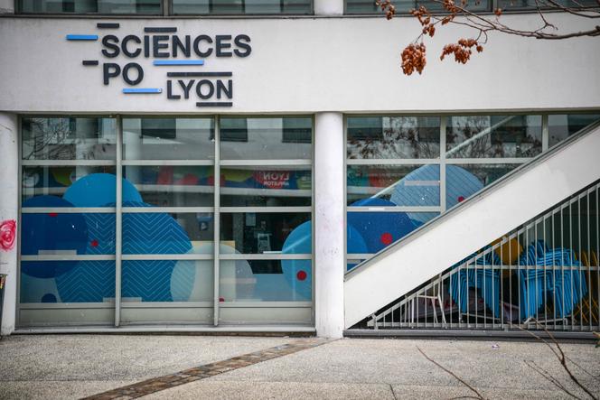 La façade de l’Institut d’études politiques (Sciences Po) de Lyon, le 16 février 2026.