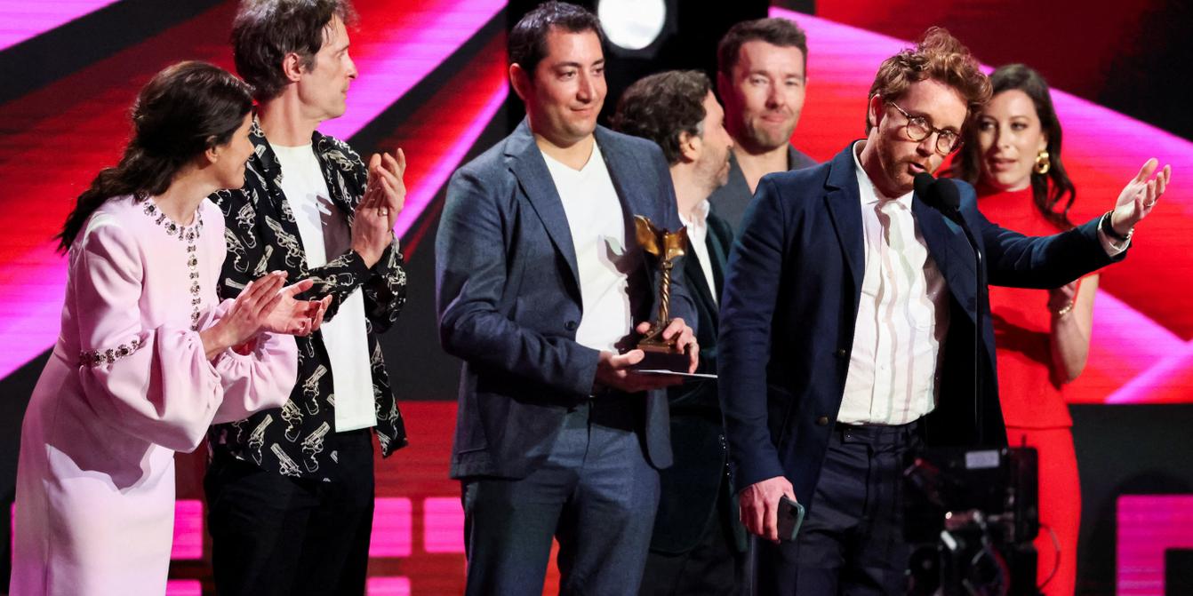 A Train Dreams stábja a díjátadón