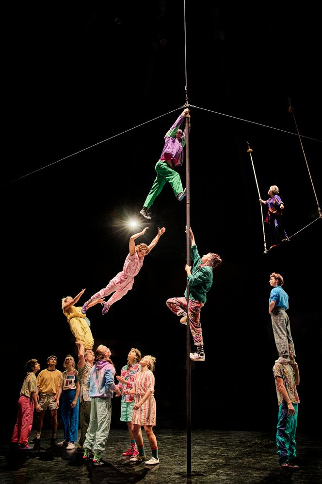 « Le Spectacle de la fin des études » de la 37ᵉ promotion du Centre national des arts du cirque, en octobre 2025.