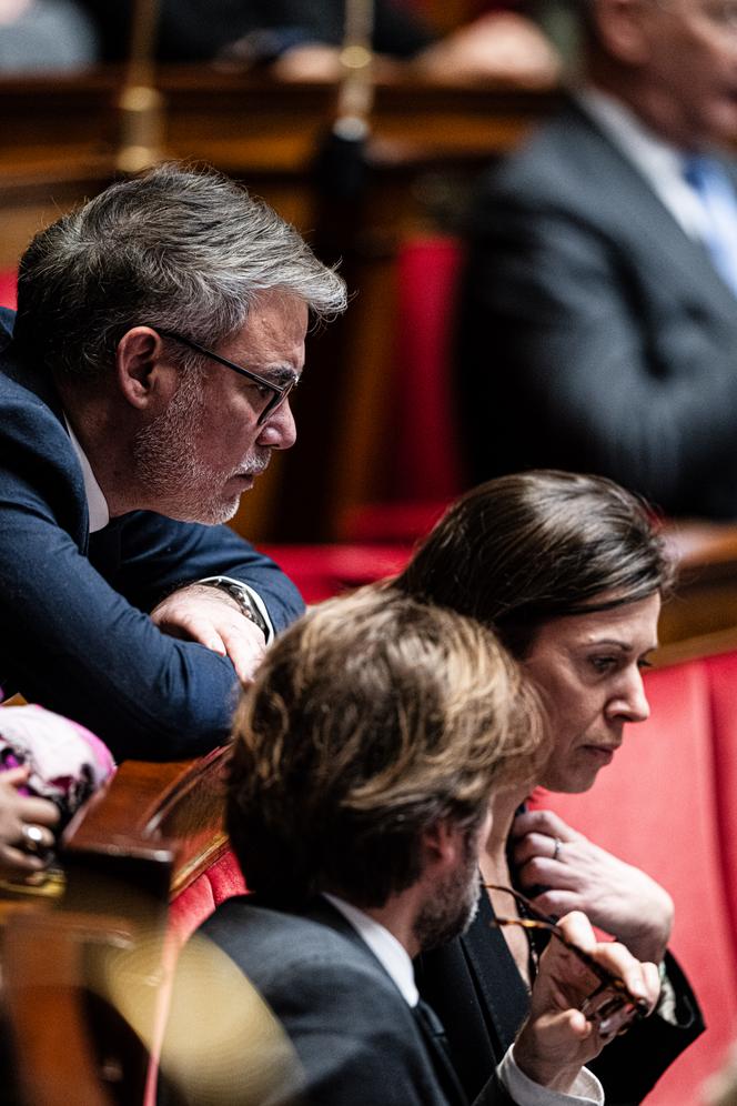Le premier secrétaire du PS Olivier Faure, à l’Assemblée nationale, à Paris, le 17 février 2026.