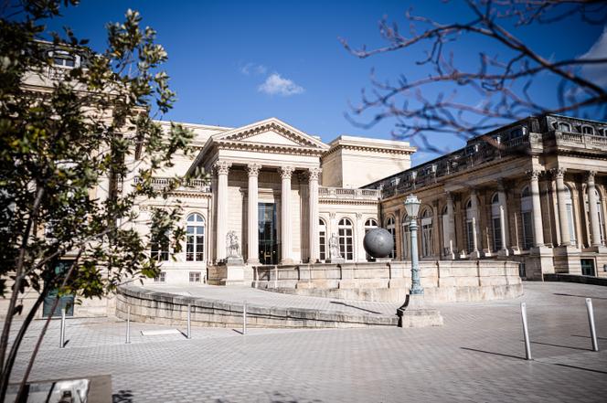 La cour d’honneur de l’Assemblée nationale, à Paris, le 17 février 2026.