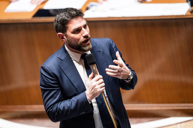 Le ministre de la ville et du logement, Vincent Jeanbrun, lors de la séance des questions au gouvernement, à l’Assemblée nationale, à Paris, le 17 février 2026.