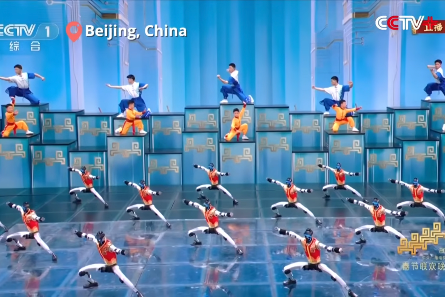 En Chine, les robots champions de kung-fu, stars de l’émission la plus regardée de la planète