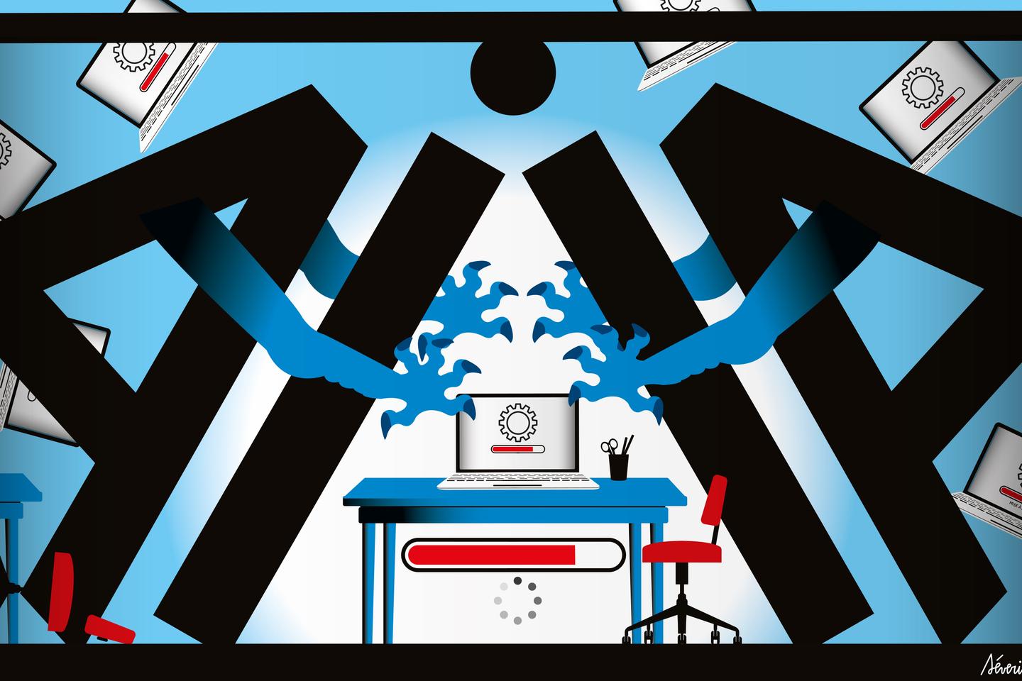 L’IA fait souffler un vent de panique sur le secteur géant des logiciels d’entreprise