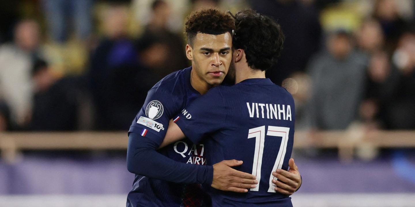Désiré Doué, héros du PSG face à Monaco en Ligue des champions