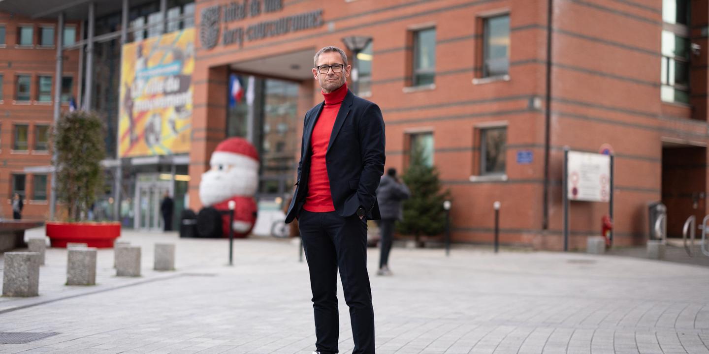 Stéphane Beaudet, maire d'Evry-Courcouronnes, face aux menaces en pleine campagne électorale