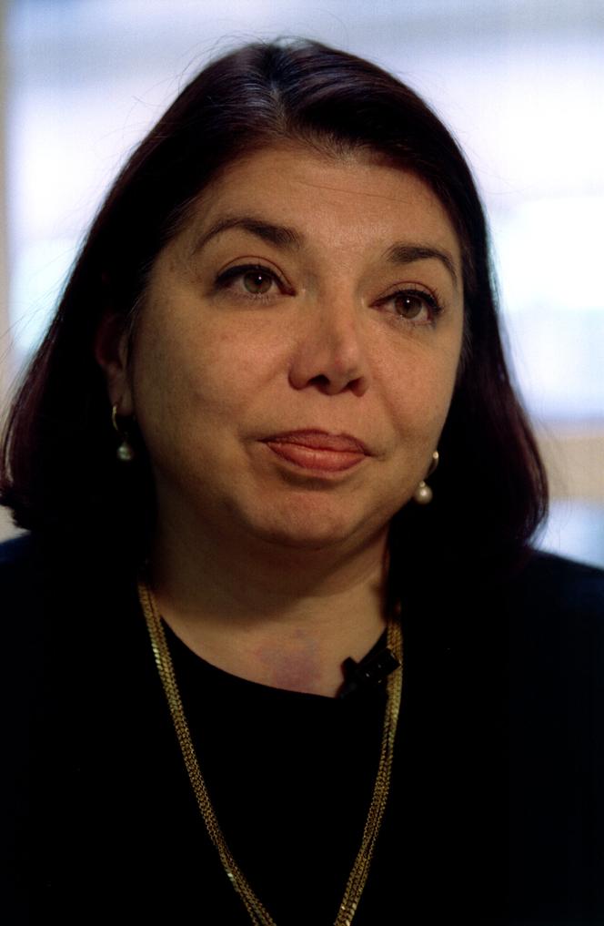 Leïla Shahid, à Paris, en 1994. 