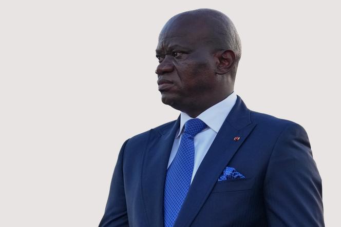 Le président gabonais, Brice Oligui Nguema, à Libreville, le 23 novembre 2025.