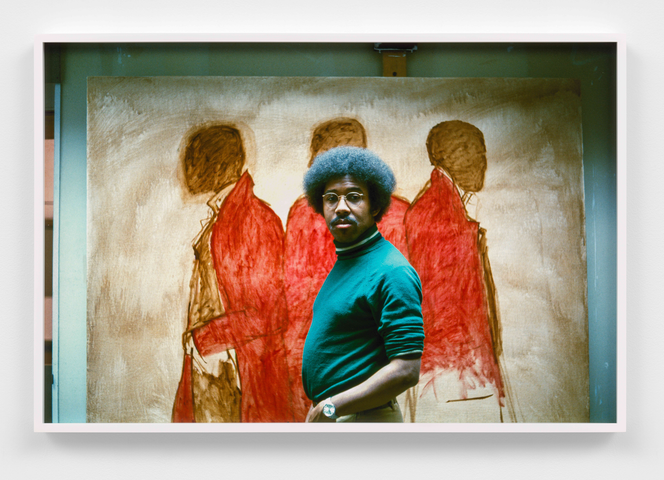 « Untitled (Self-Portrait, New Haven, CT) » (1972), de Barkley L. Hendricks.