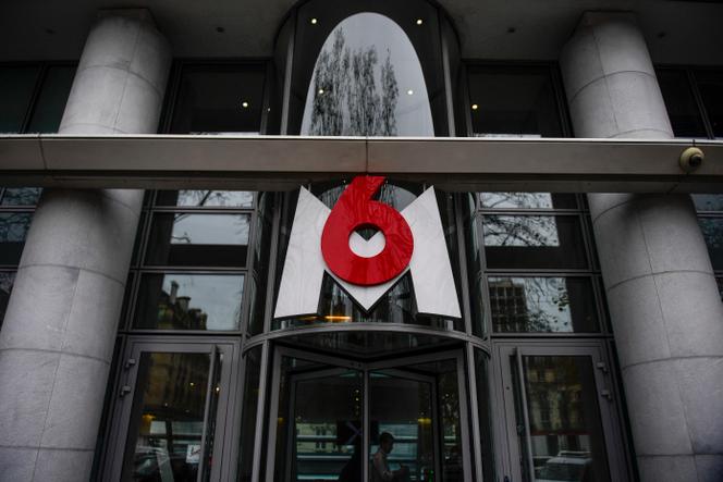 Sede do grupo M6, em Neuilly-sur-Seine (Hauts-de-Seine) em novembro de 2017.