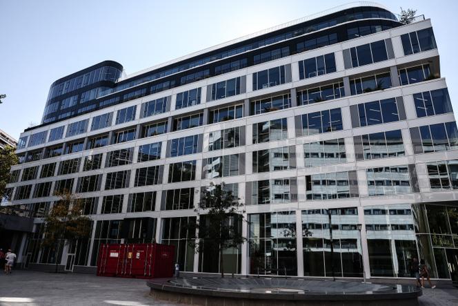 Le siège de l’Arcom, l’Autorité française de régulation des communications audiovisuelles et numériques, à Paris, le 19&nbsp;septembre 2025. 