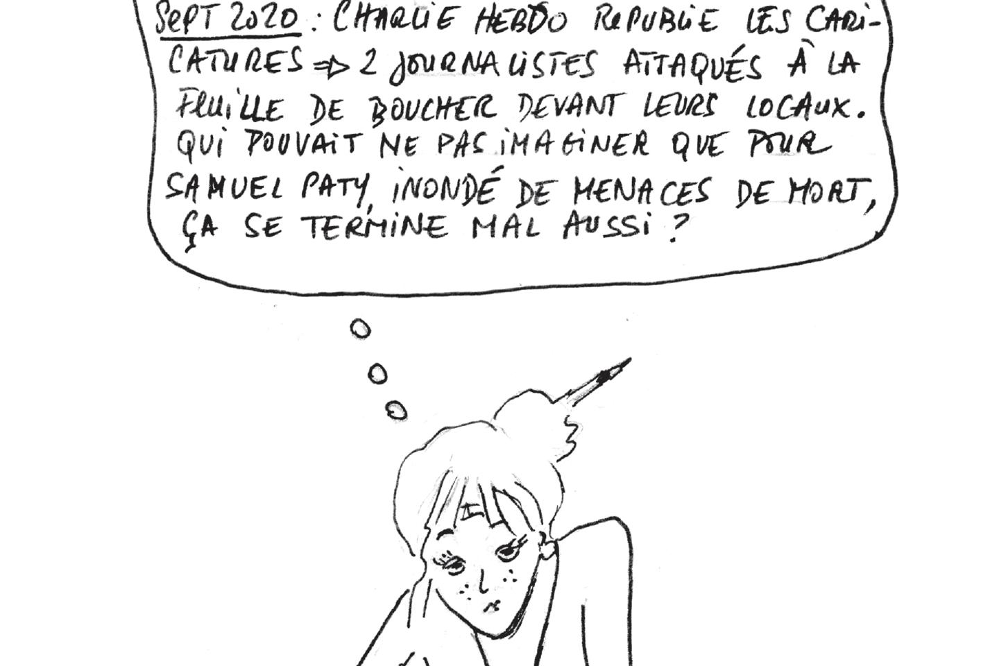 Emilie Frèche : « Dans le procès de l’affaire Paty, pour la plupart des accusés, il n’y a pas eu de remise en question ou de honte »