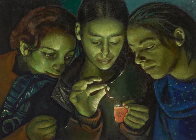 « Titiriteros », 2023, de Victor Man.