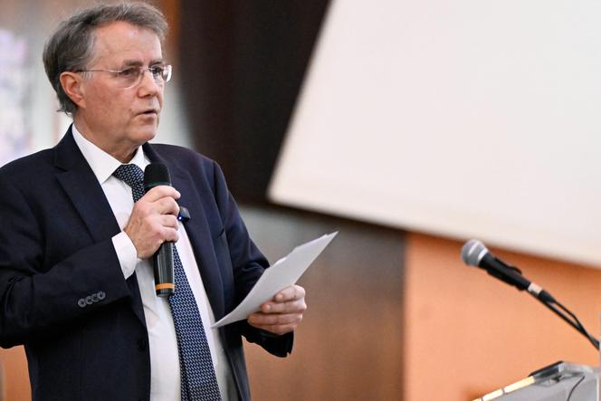 Serge Grouard, maire d’Orléans, à Orléans le 1er janvier 2026.