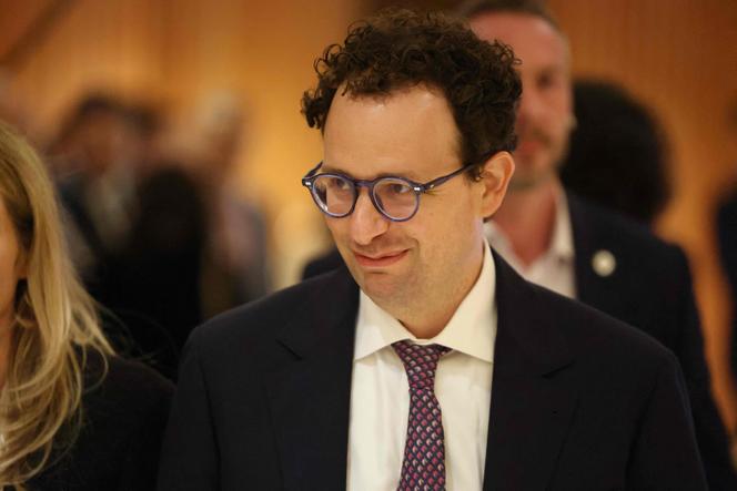 Dario Amodei, chefe da Anthropic, no AI Impact Summit, em Nova Delhi, Índia, 19 de fevereiro de 2026.