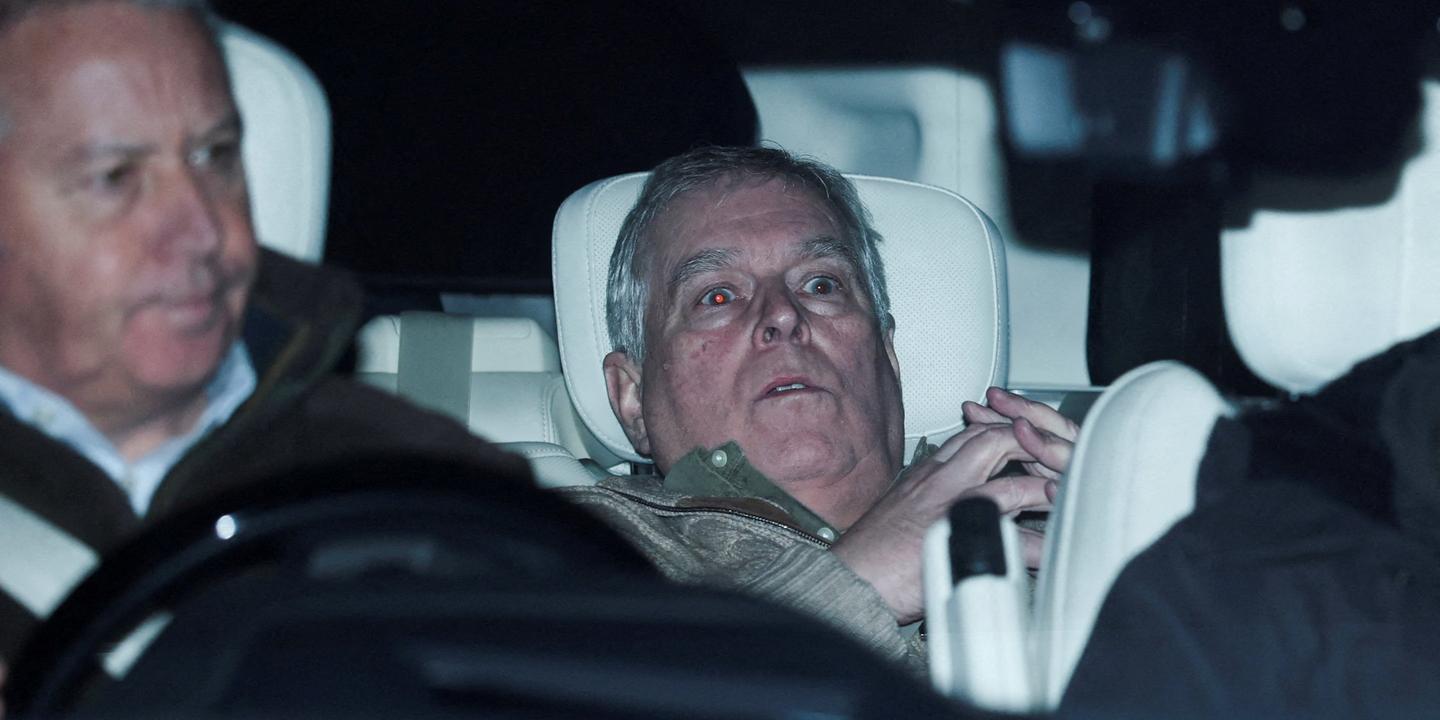 Affaire Epstein : l’ex-prince Andrew relâché par la police, après neuf heures de garde à vue