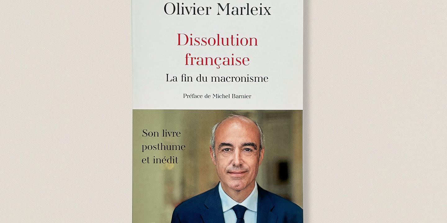 Dissolution française d'Olivier Marleix : un succès éditorial posthume inattendu