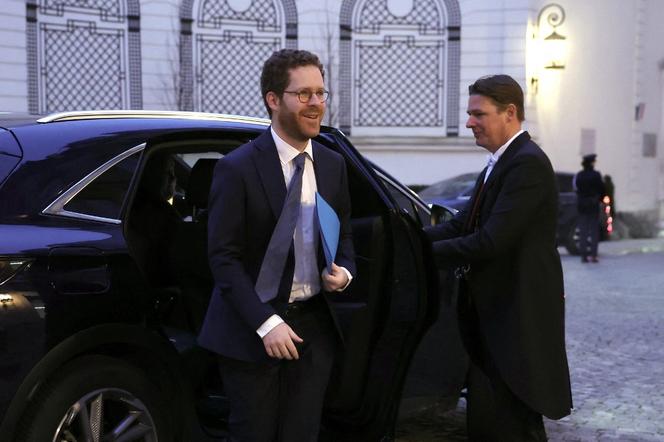 The Minister Delegate for the Civil Service, David Amiel, in Paris, January 5, 2026. 