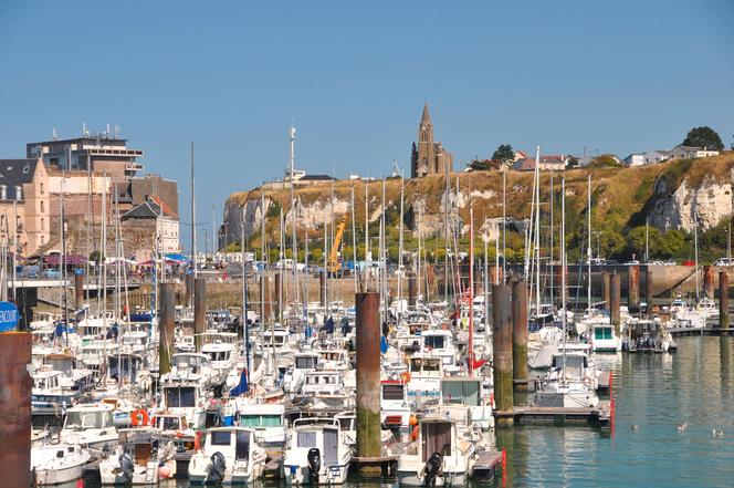 The port of Dieppe (Seine-Maritime), September 9, 2016.