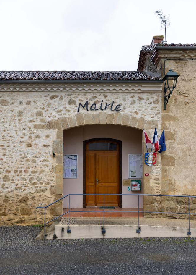 La mairie de Traversères (Gers), le 16&nbsp;février 2026.