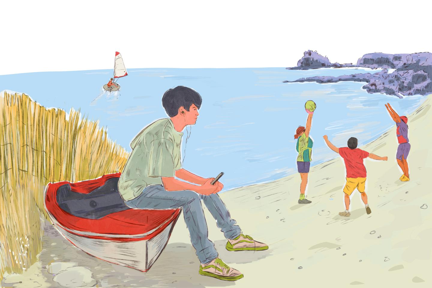 Ma vie d’ado : « J’ai compris qu’en vivant sur une île, je pourrais sortir plus loin qu’en étant en ville, parce qu’il y a moins de dangers »