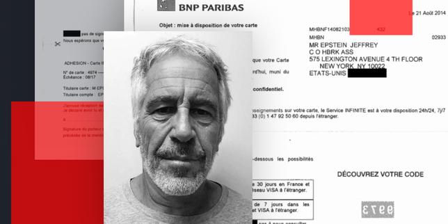 Entre 2008 et 2018, le compte bancaire de Jeffrey Epstein chez BNP Paribas