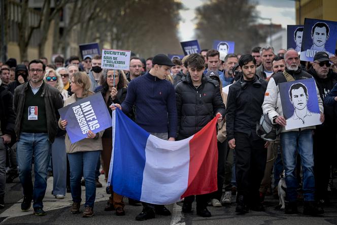 According to the prefecture, nearly 3,200 people were present at the demonstration on Saturday February 21 in Lyon. 