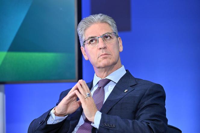 Paolo Petrecca, directeur de Rai Sport, à Rome, le 30&nbsp;janvier 2026.