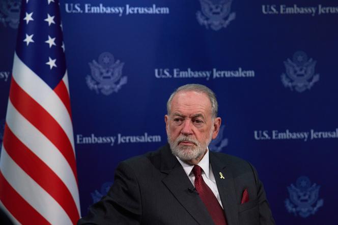 L’ambassadeur des Etats-Unis en Israël, Mike Huckabee, à Jérusalem, le 20 août 2025.