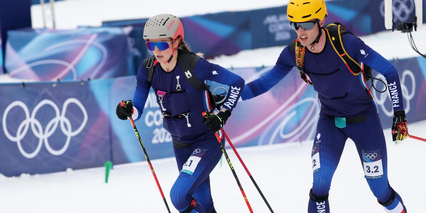 les Français Emily Harrop et Thibault Anselmet décrochent l’or olympique en ski-alpinisme
