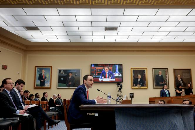 Michael Kratsios, conseiller de Donald Trump, à Washington, le&nbsp;14&nbsp;janvier&nbsp;2026.