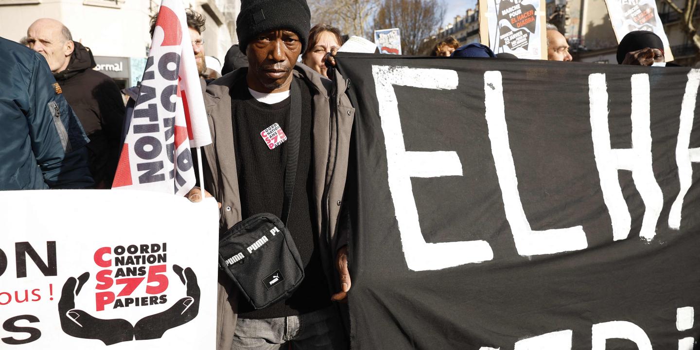 Manifestation à Paris pour exiger justice après la mort d'El Hacen Diarra en garde à vue