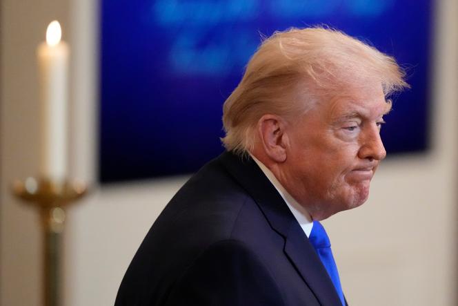 Donald Trump à Maison Blanche, à Washington, le 23 février 2026.