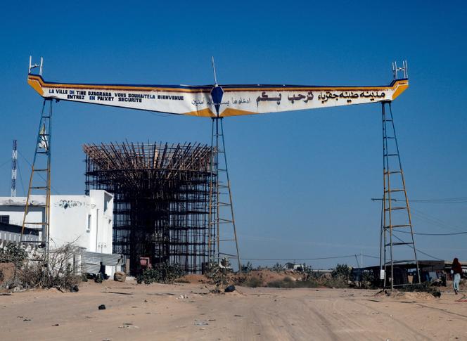 L’entrée de Tiné (Tchad), 21 novembre 2025.