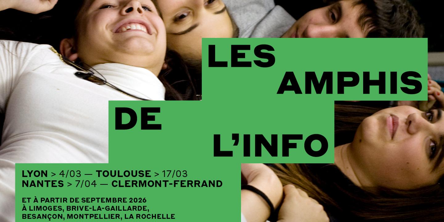 Les 'Amphis de l'info' : un nouveau cycle pour décrypter le journalisme et les médias