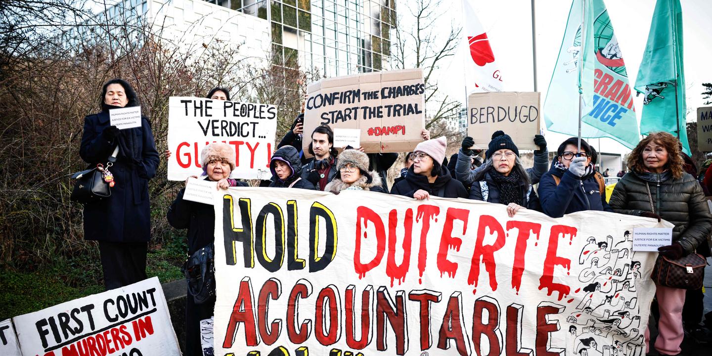 CPI : Les audiences sur la guerre antidrogue de Duterte se terminent à La Haye