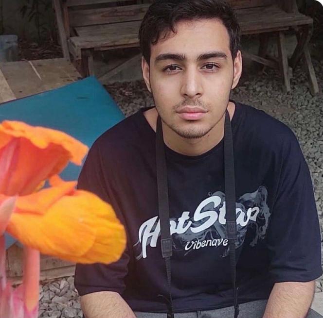 Mohammad-Amin Biglari, 19&nbsp;ans, employé dans un salon de coiffure à Téhéran, fait partie des jeunes Iraniens condamnés à mort.