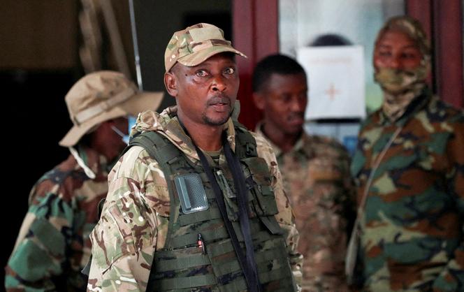 Willy Ngoma, alors porte-parole du groupe rebelle M23, à Goma, dans l’est de la République démocratique du Congo, le 29&nbsp;janvier&nbsp;2025.