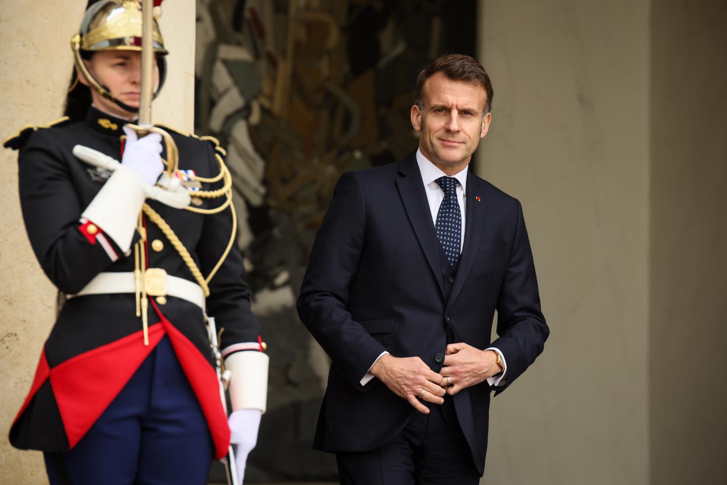 Putin's war against Ukraine is 'triple failure for Russia,' says Macron