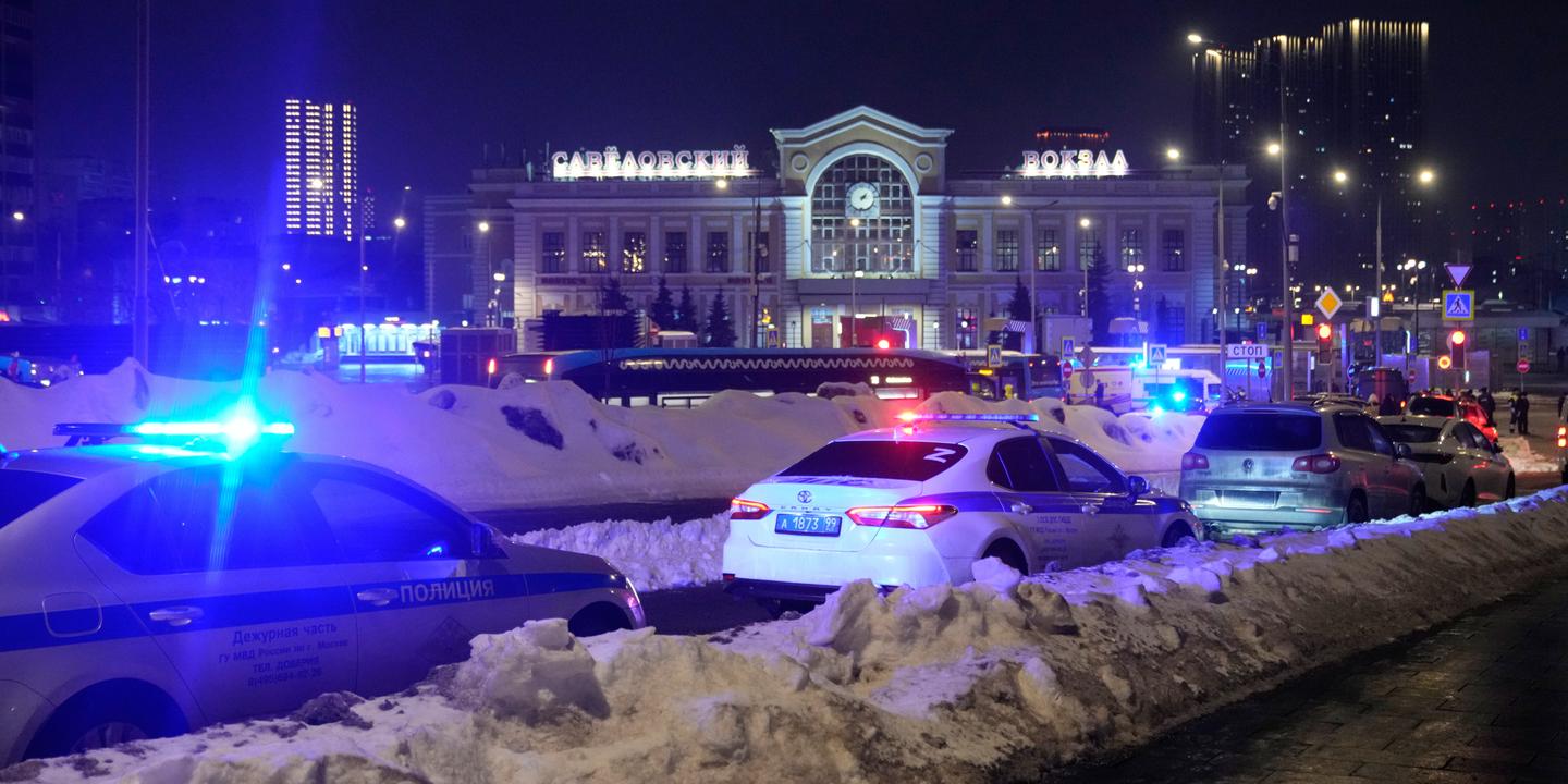 A Moscou, un policier tué et deux blessés dans une explosion près de la gare de Saviolovo
