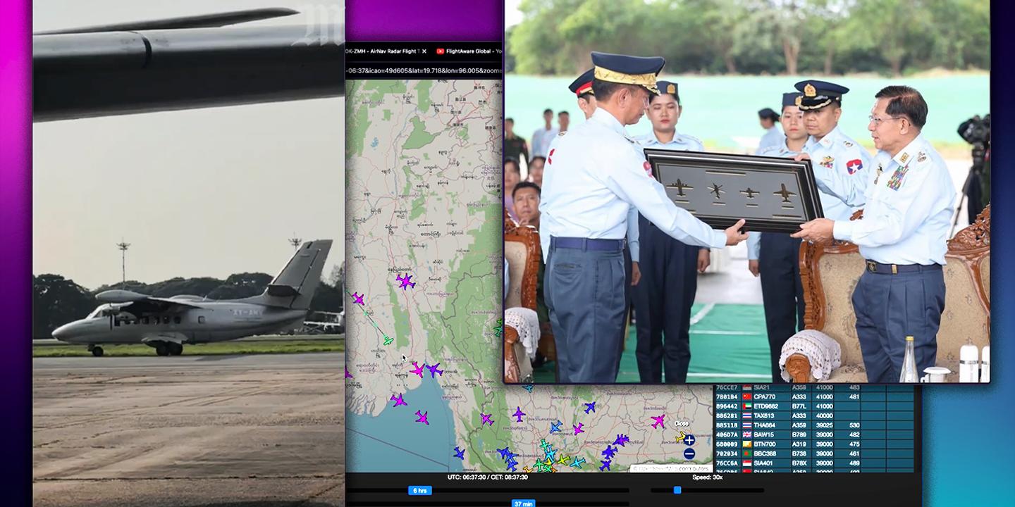 Video. Video investigation Myanmar: European company discreetly supplies planes to junta despite embargo