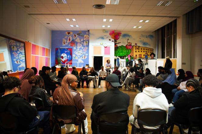 Dans les locaux de l association Ghett’up, à Roubaix, en 2025.