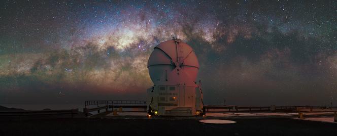 L’observatoire du Cerro Paranal, dans le désert d’Atacama, dans le nord du Chili, le 13 décembre 2025.