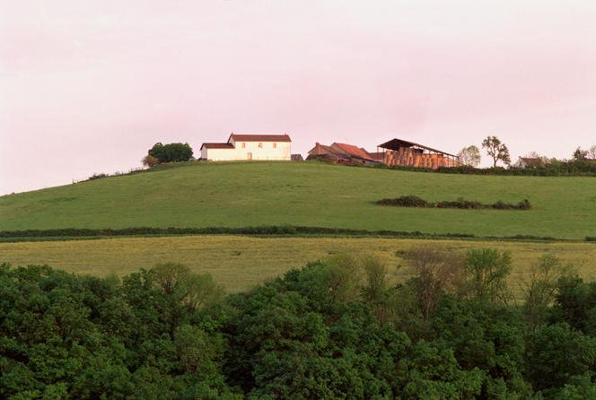 Uma fazenda em Auvergne, em 2001.