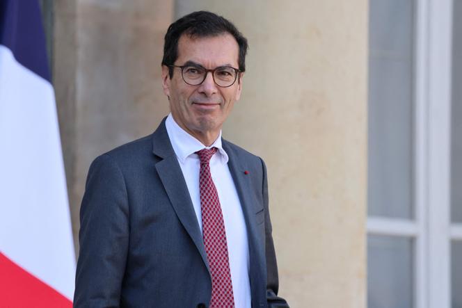 The Minister of Labor, Jean-Pierre Farandou, at the Elysée on February 25, 2026.