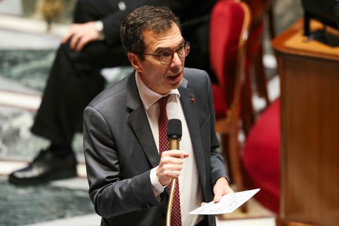 Labor Minister Jean-Pierre Farandou at the National Assembly, in Paris, February 25, 2026.