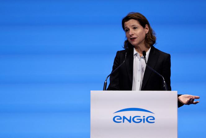 Catherine MacGregor, directrice générale d’Engie, lors de l’assemblée générale des actionnaires de la société à Aubervilliers, (Seine-Saint-Denis), le 30 avril 2024.