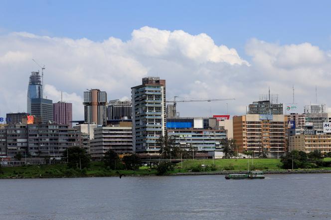 Le quartier des affaires du Plateau à Abidjan, capitale économique de la Côte d’Ivoire, le 20 octobre 2025.