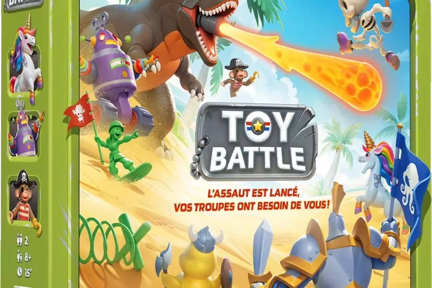 As d’or du jeu de société : Toy Battle, un jeu de conquête, sacré dans la catégorie reine