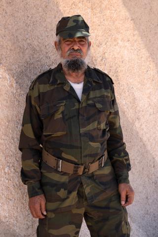 Cheikh Mohammed, le chef du bureau de coordination militaire du camp de réfugiés sahraouis d’Aousserd, en Algérie, le 10 février 2026.